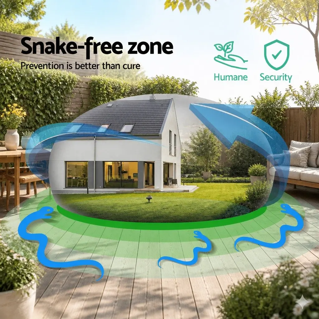 Solar Powered Snake Repeller 12 Piece Set