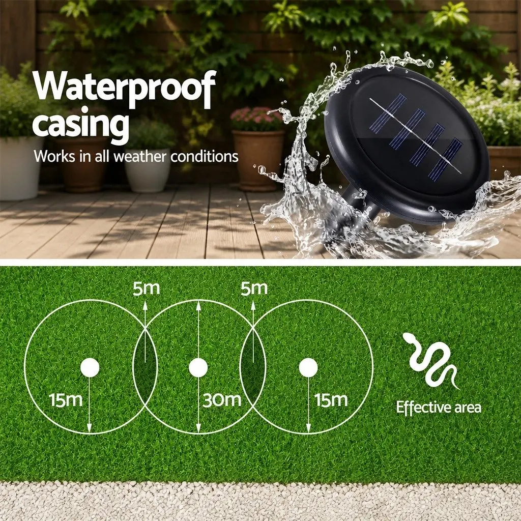 Solar Powered Snake Repeller 12 Piece Set
