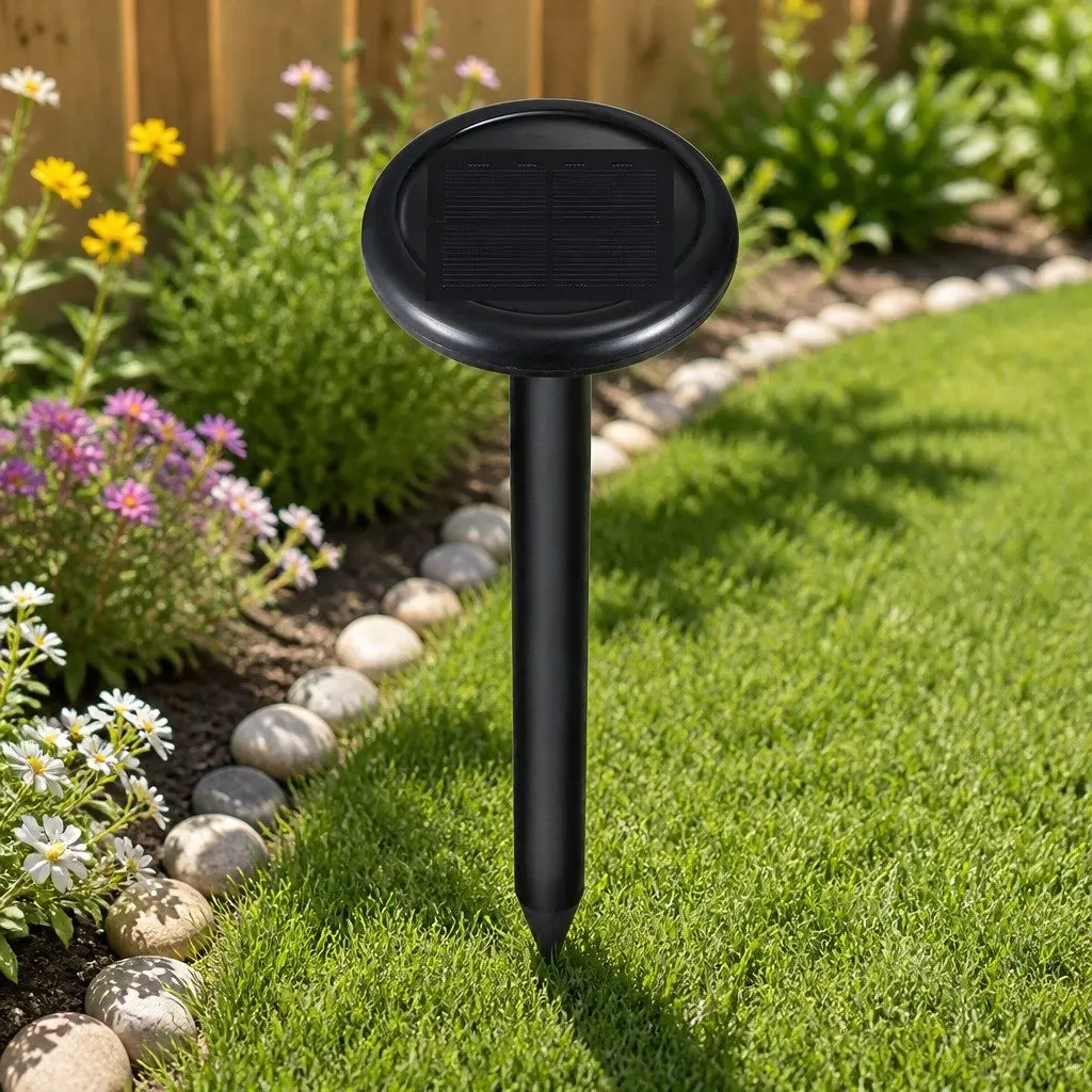 Snake Repeller 6 Pack Ultrasonic Solar Powered Garden Yard Farm Orchard