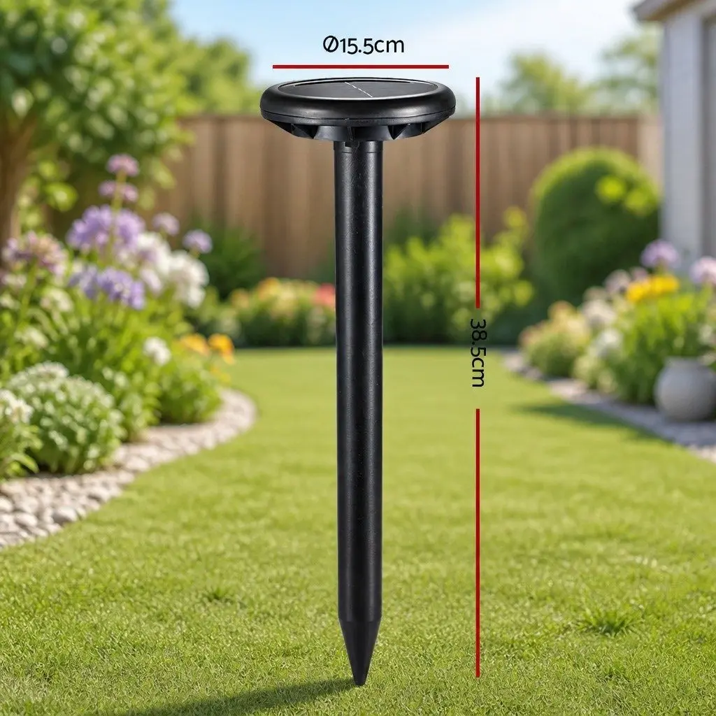 Snake Repeller 6 Pack Ultrasonic Solar Powered Garden Yard Farm Orchard