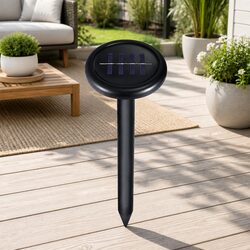 8-Pack Solar Powered Ultrasonic Snake Repellers for Gardens