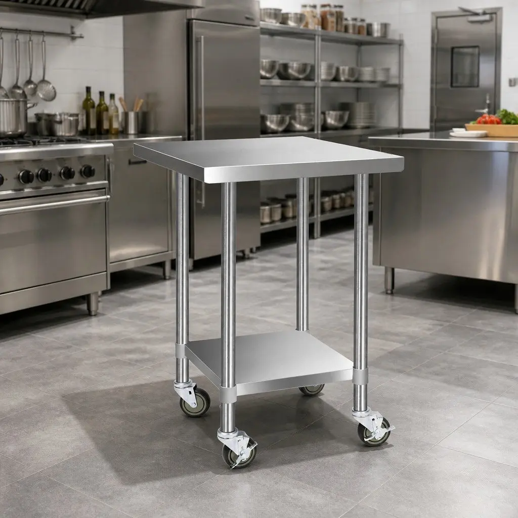 Stainless Steel Kitchen Work Bench 760x760mm