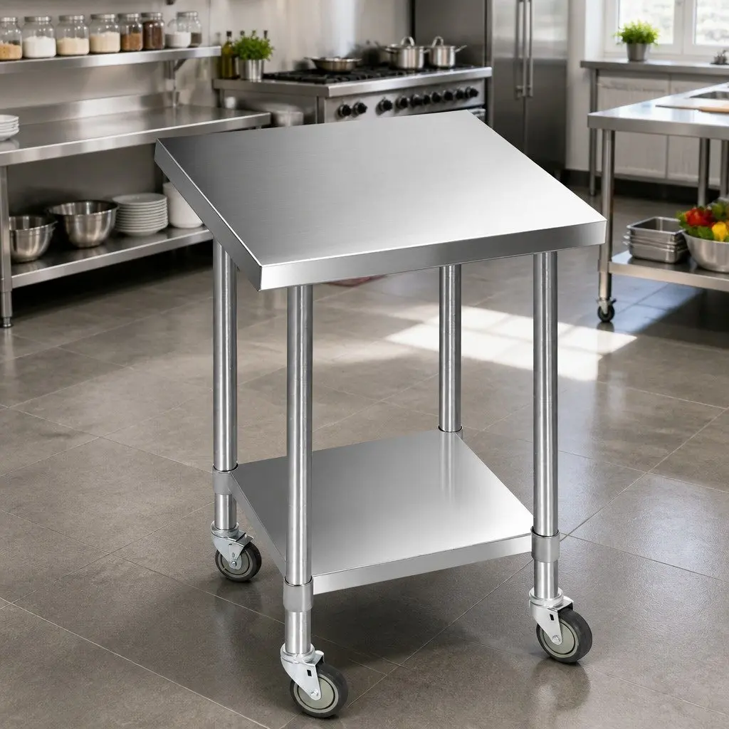 Stainless Steel Kitchen Work Bench 760x760mm