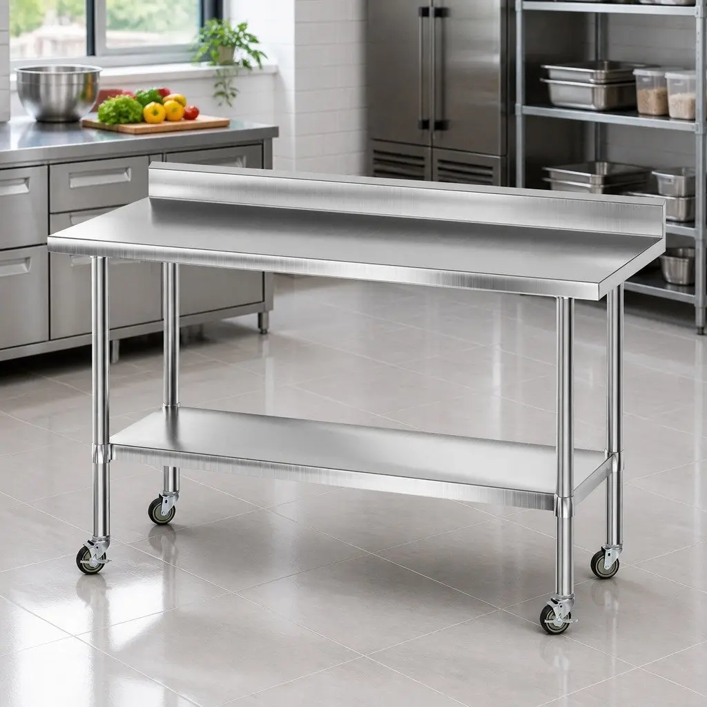 Stainless Steel Kitchen Work Bench 1500x600mm