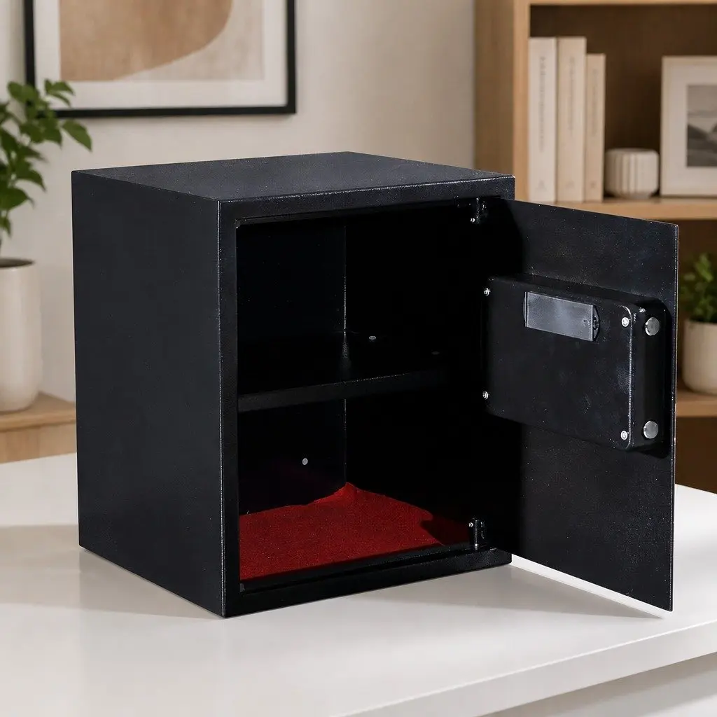 Digital Safe Alloy Steel 50L Black
