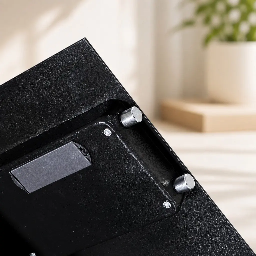 Digital Safe Steel 17cm x 23cm x 17cm Black