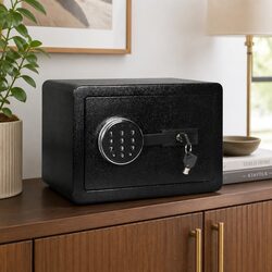 High-Quality Digital Security Safe Box 8.1L with Key Lock