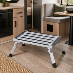 Lightweight Portable Folding Step Stool for RVs and Trailers