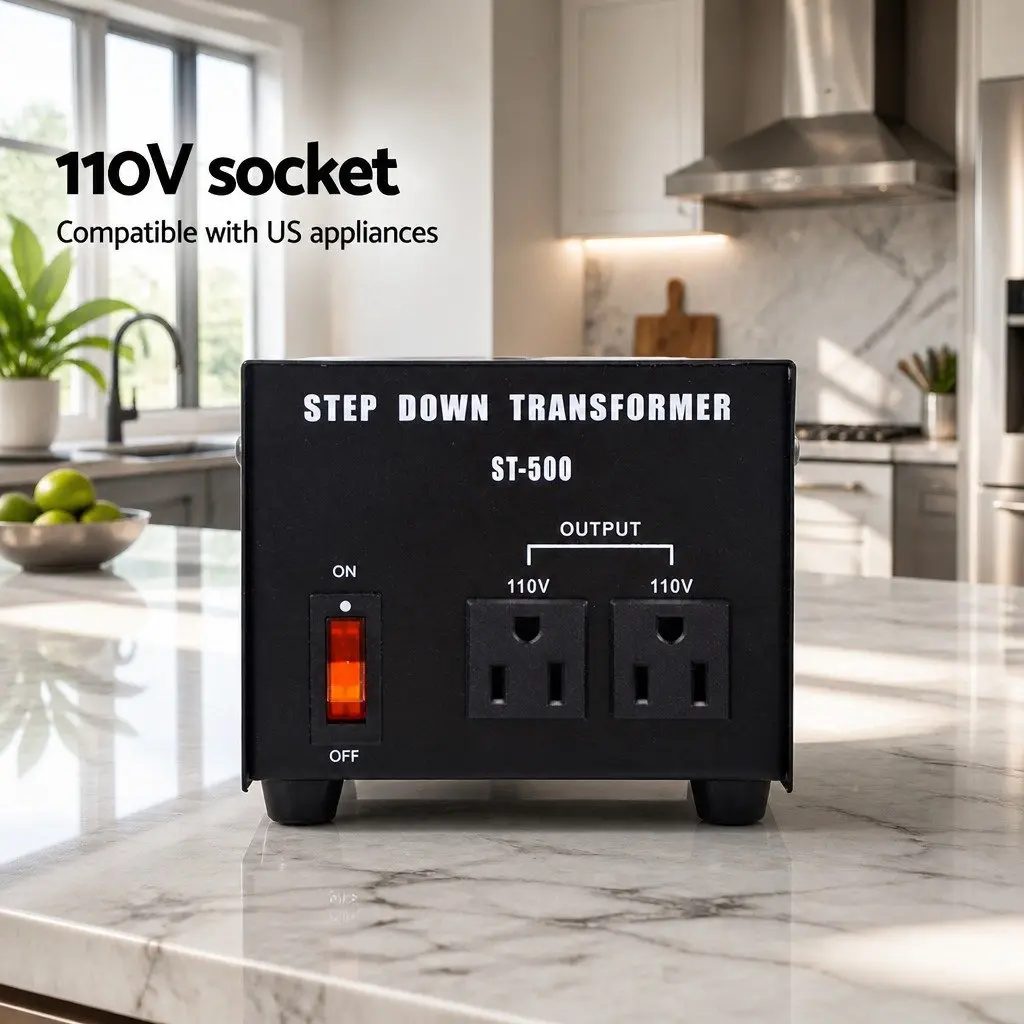 Step Down Transformer 500W 240V to 110V Voltage Converter Sine Wave Output