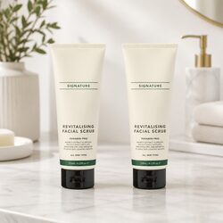 Revitalising Facial Scrub Exfoliator 125mL x2 Pack for All Skin Types
