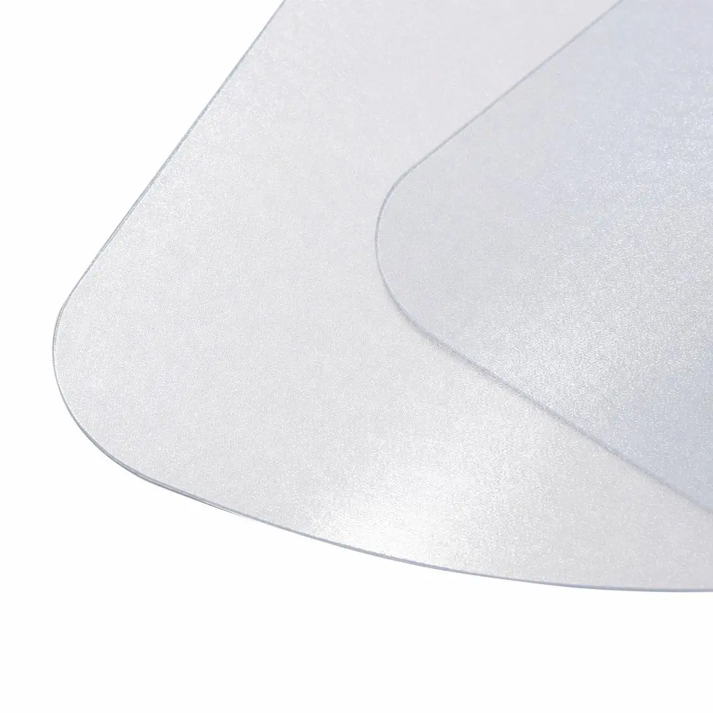 Chair Mat PVC 135cm x 114cm Clear Floor Protection Anti-Scratch