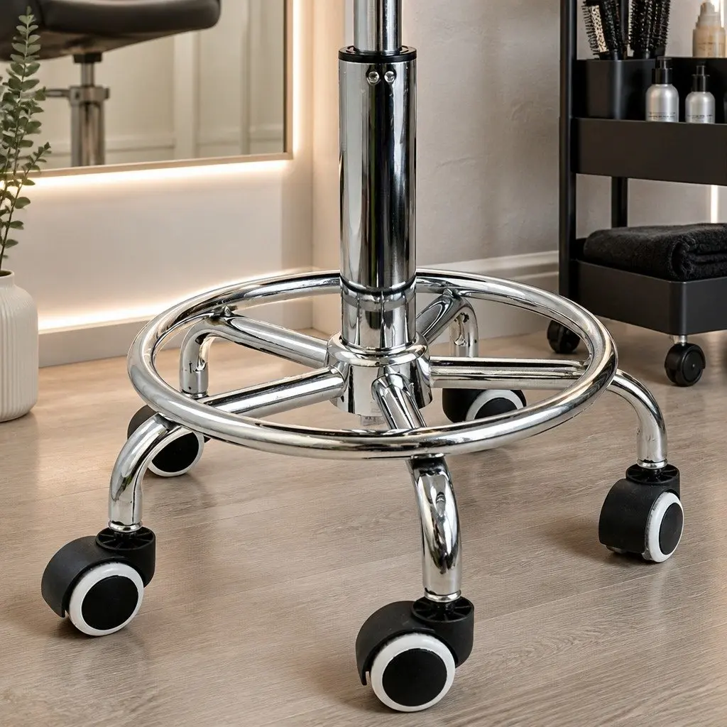 Swivel Bar Stools PU Leather Height Adjustable Teal 4 Piece