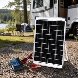 High-Quality 12V 10W Monocrystalline Solar Panel Kit