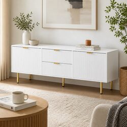Stylish 160cm TV Unit with Premium Build and Storage