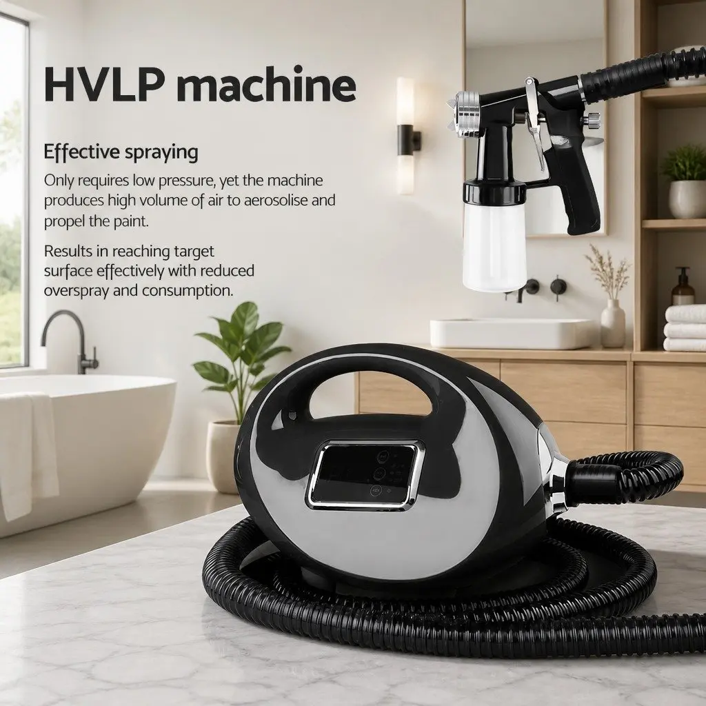 Spray Tan Machine 700W HVLP Black Home Tanning Equipment