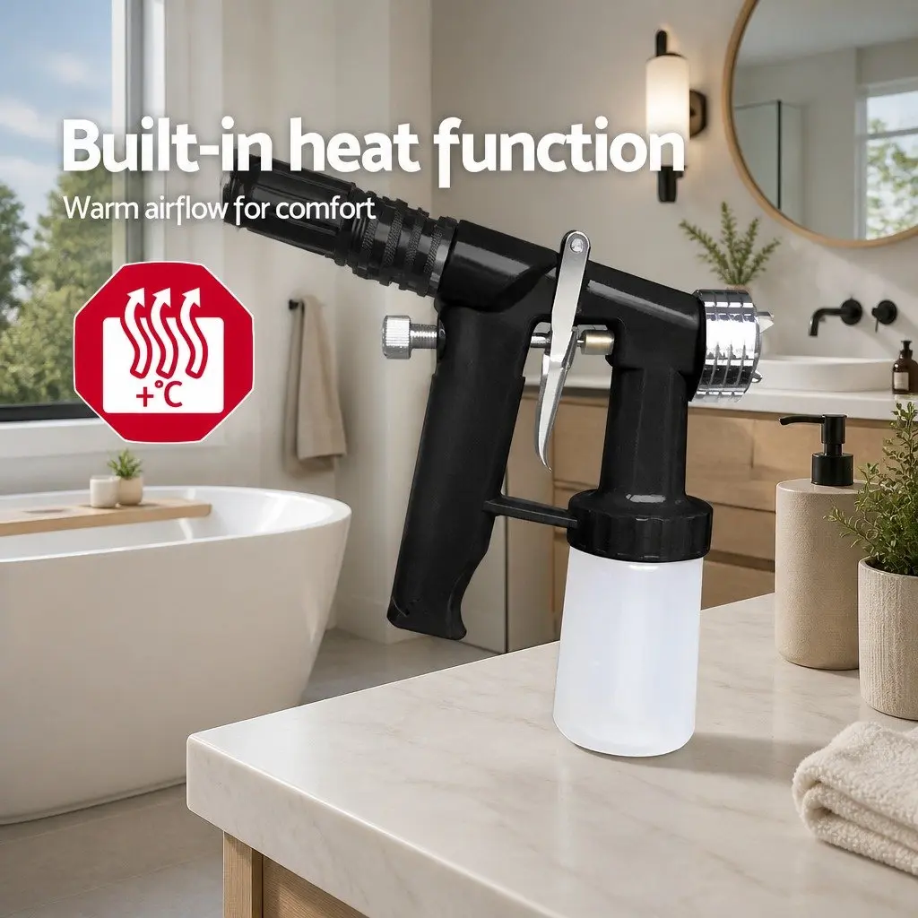 Spray Tan Machine 700W HVLP Black Home Tanning Equipment