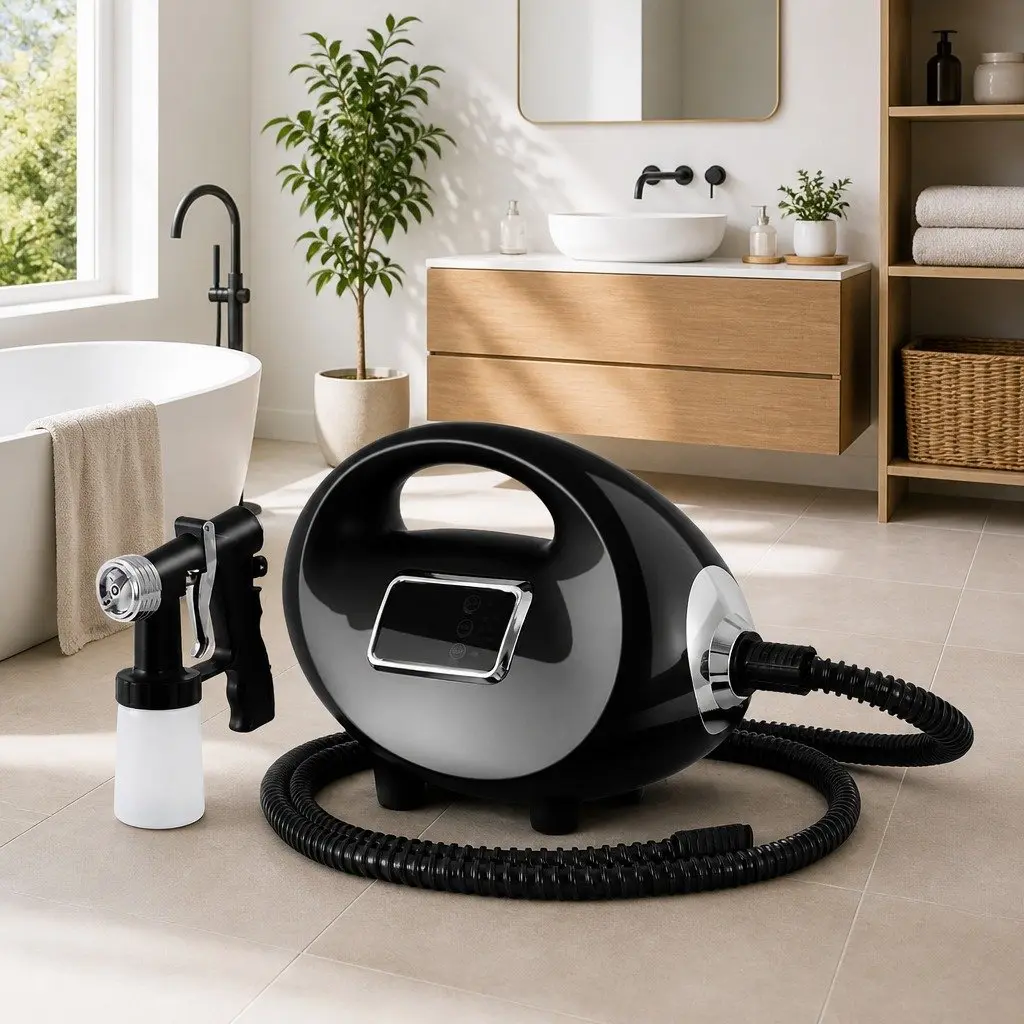 Spray Tan Machine 700W HVLP Black Home Tanning Equipment
