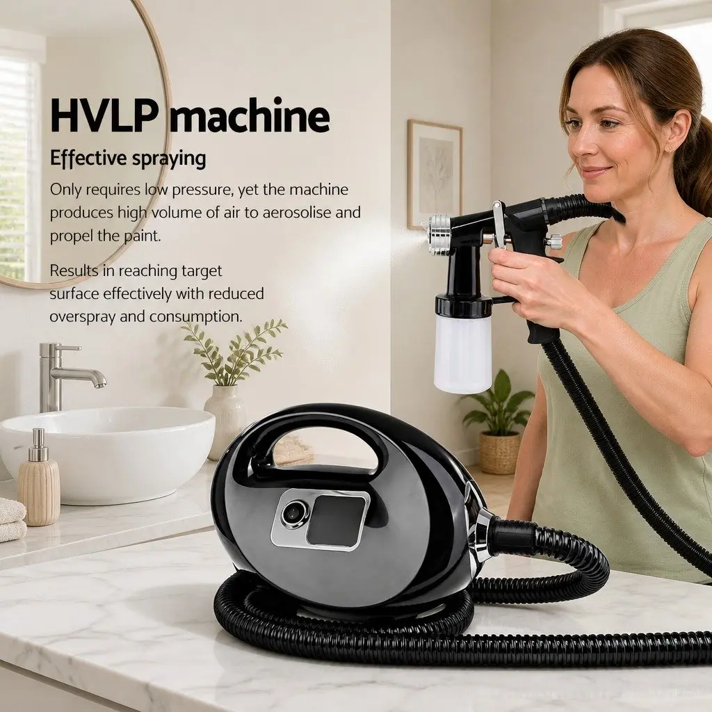Spray Tan Machine HVLP Black 250ml Home Spray Tanning Equipment