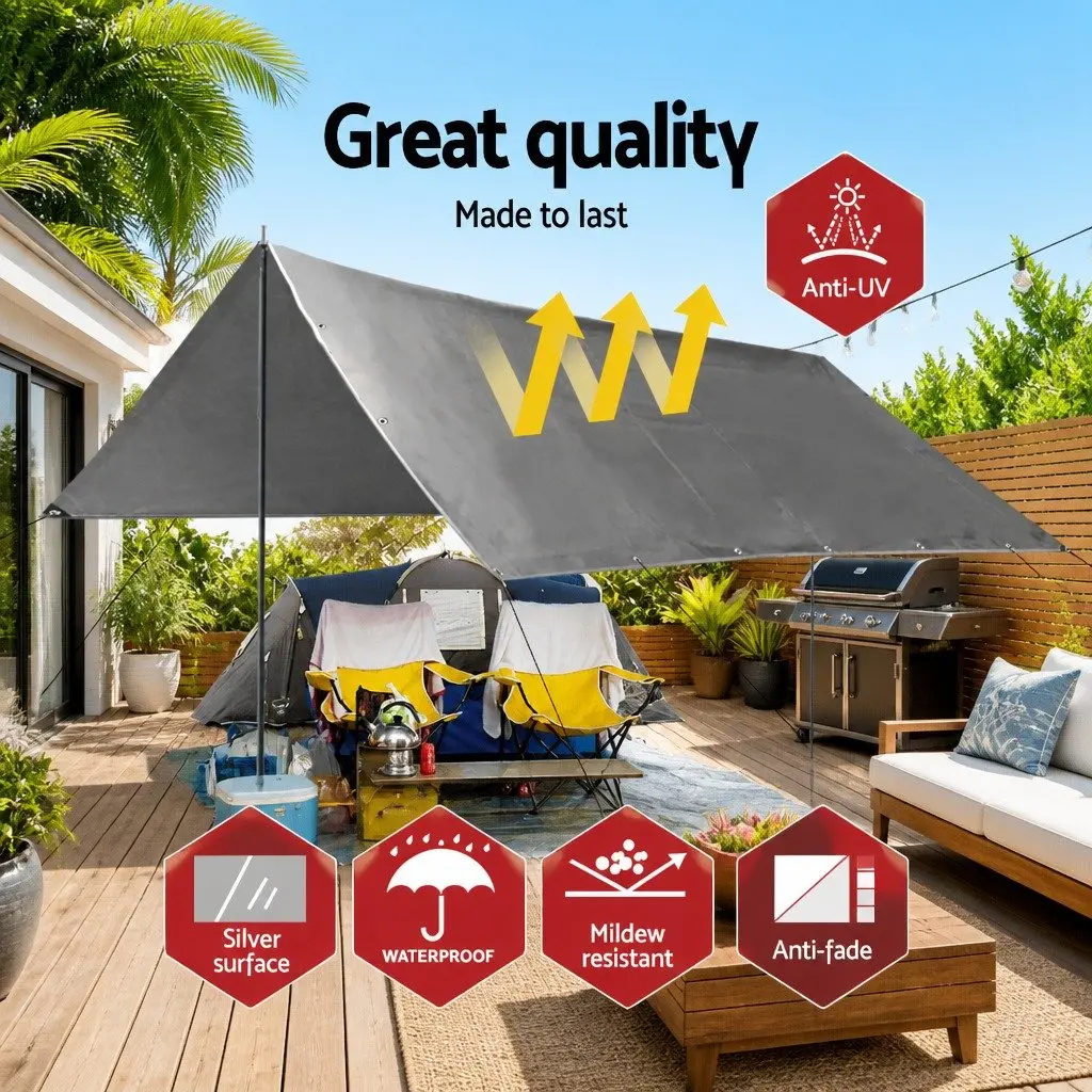 6x9m Heavy Duty Poly Tarp for Outdoor Use