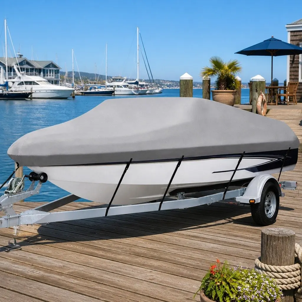 14-16ft Boat Cover with 600D Polyester