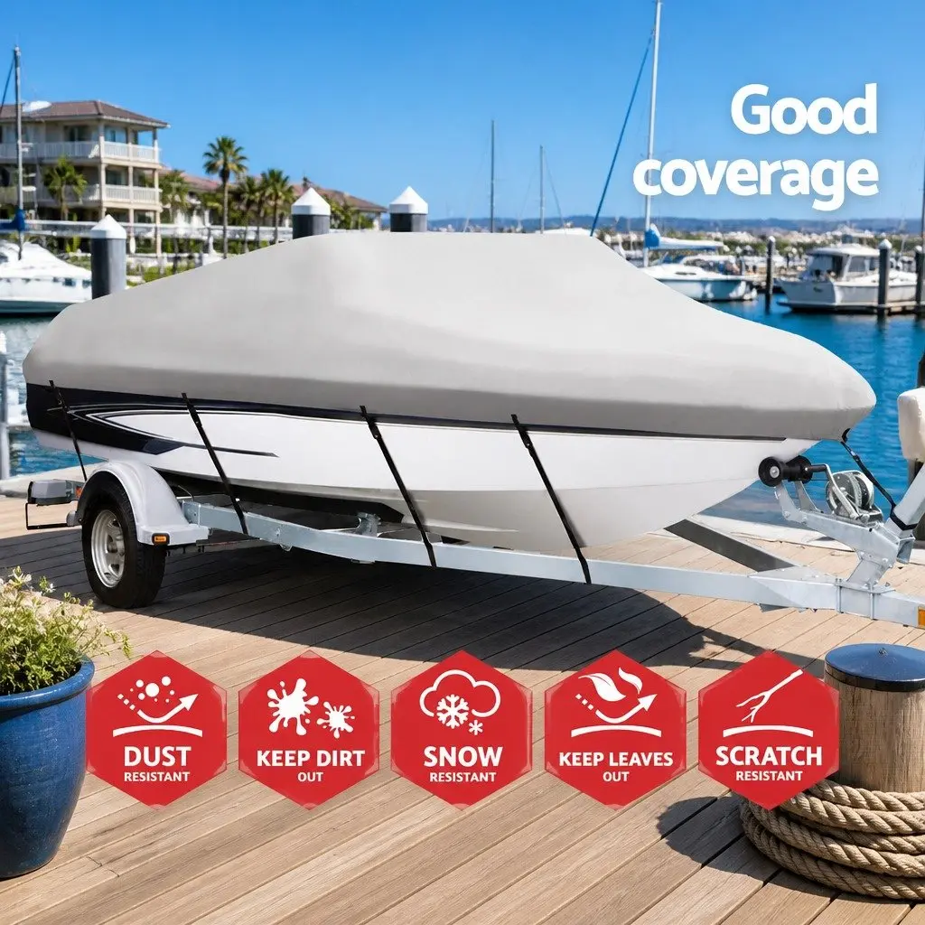 14-16ft Boat Cover with 600D Polyester