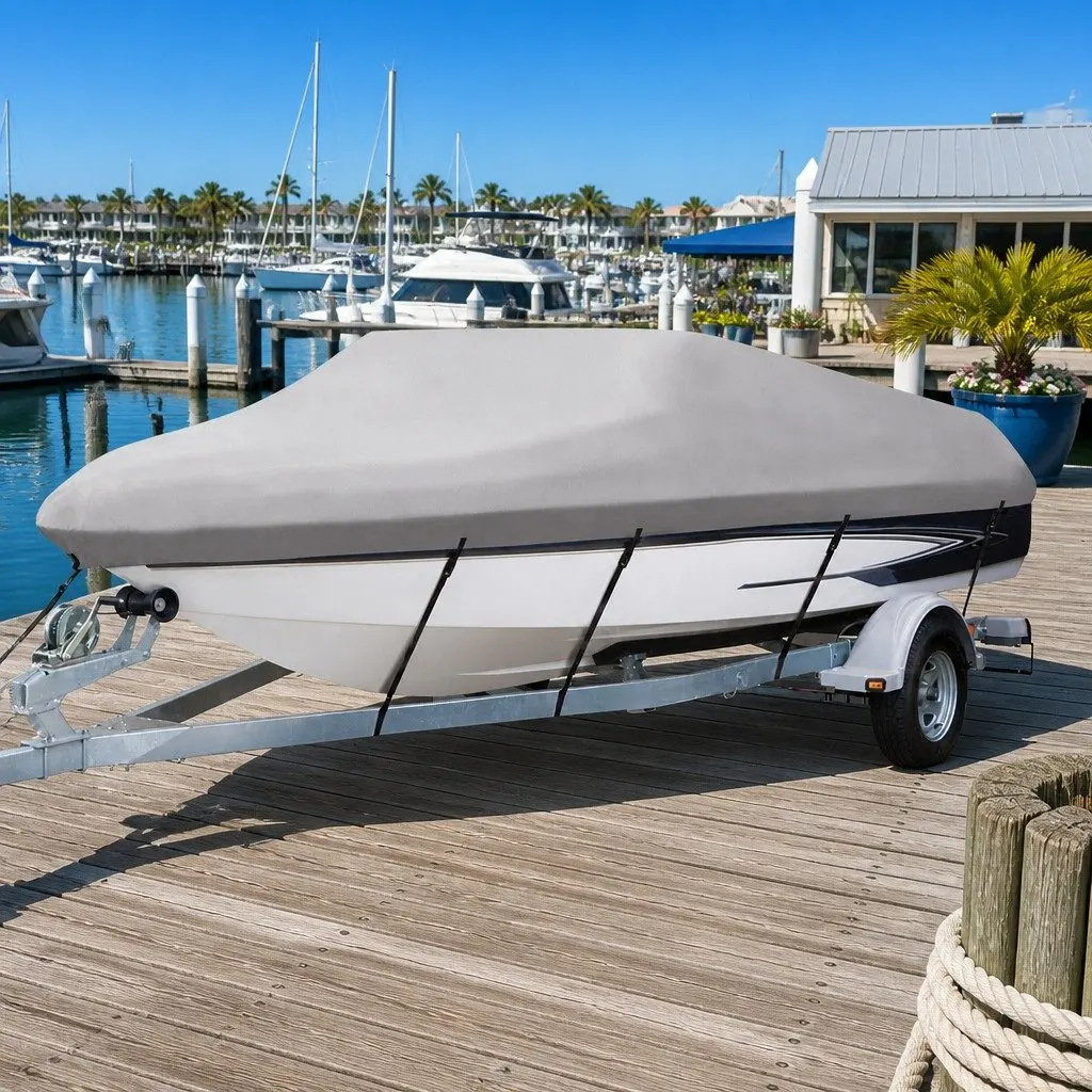 14-16ft Boat Cover with 600D Polyester
