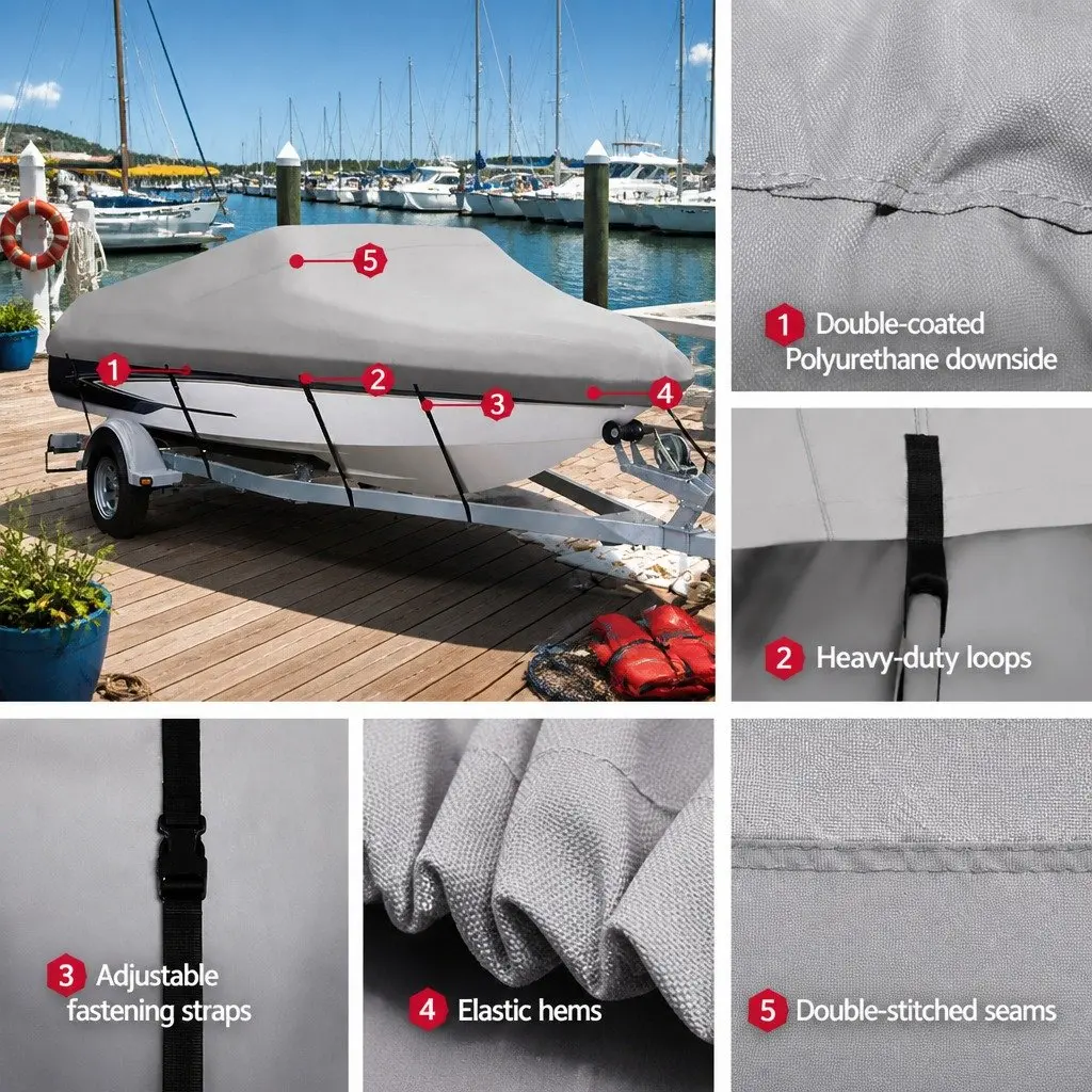 Boat Cover for 16-18.5ft Trailers