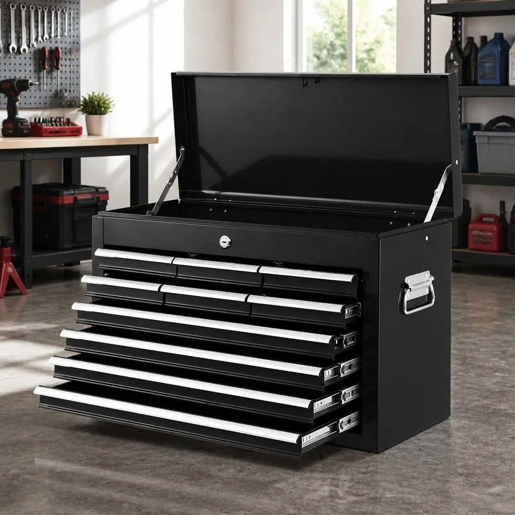 10 Drawer Tool Chest for Garage Storage