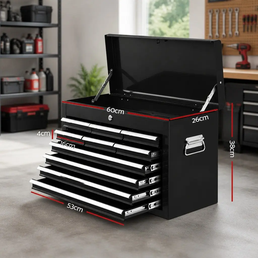 10 Drawer Tool Chest for Garage Storage