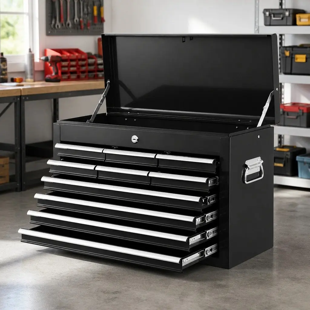 10 Drawer Tool Chest for Garage Storage