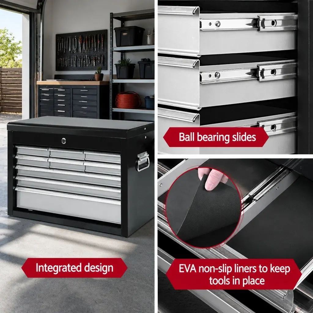 9 Drawer Tool Storage Chest for Workshops