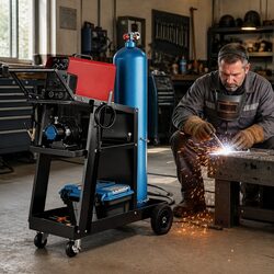 Heavy-Duty Welding Trolley Cart for MIG TIG ARC Plasma