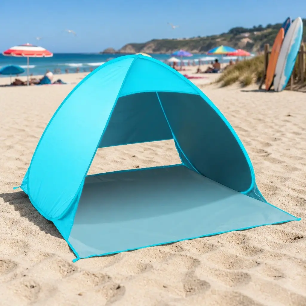 Pop Up Beach Tent for 3 with Instant Setup