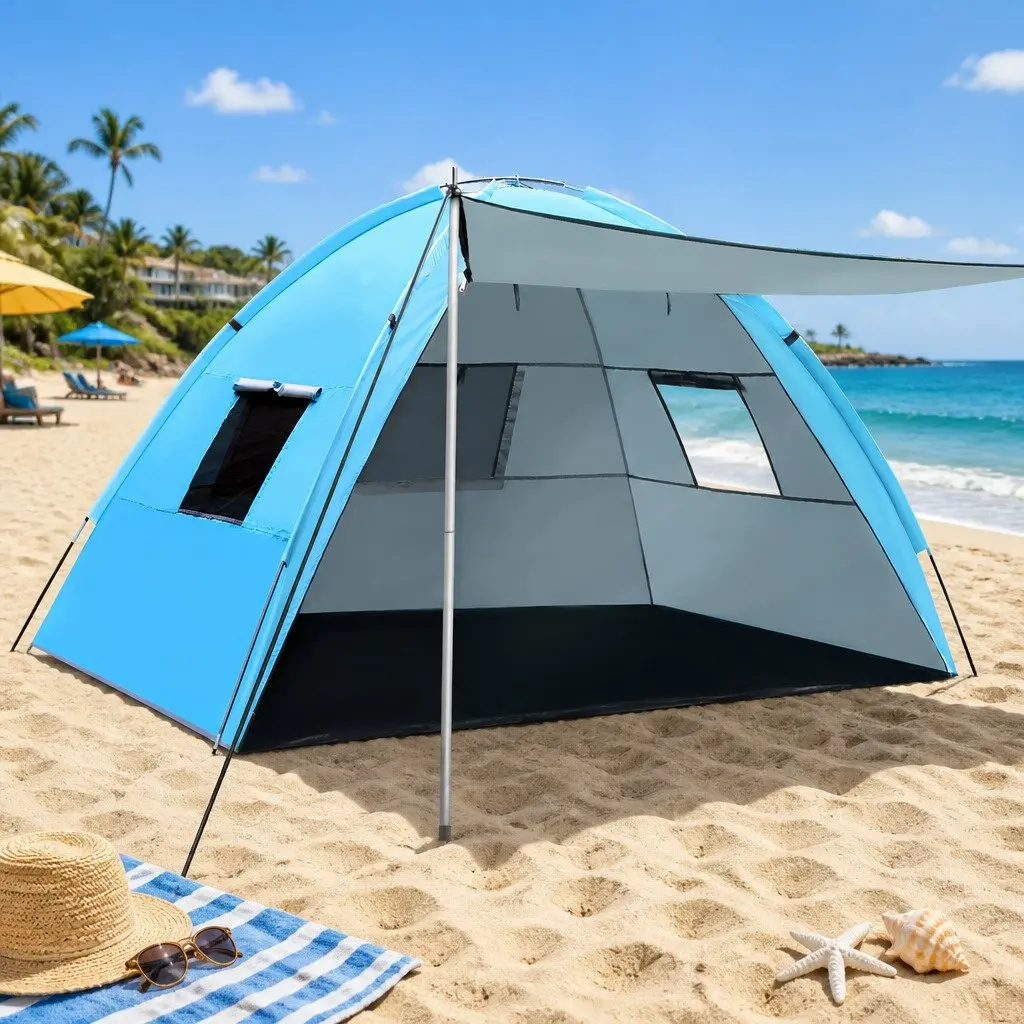 4-Person Camping Tent with Weather Protection