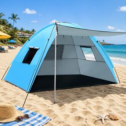Durable 4-Person Camping Tent with Weather Protection
