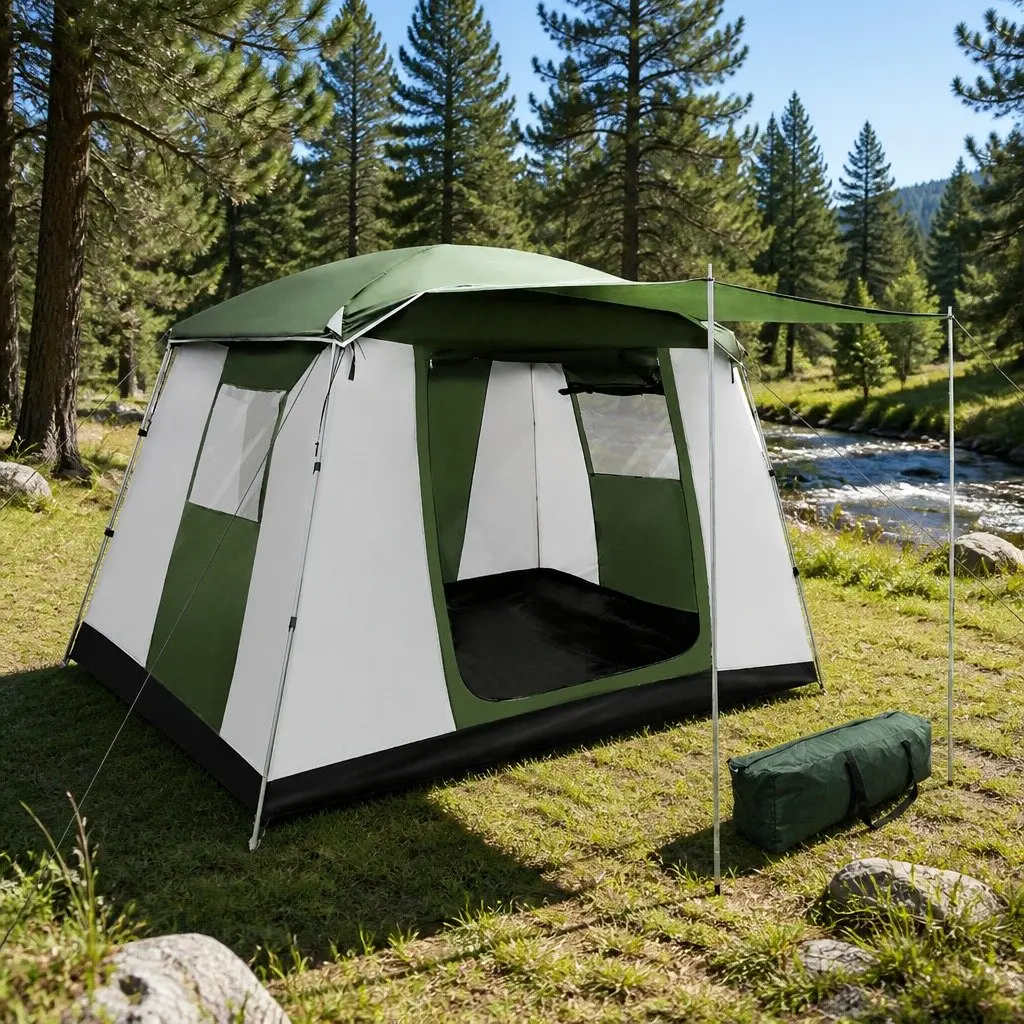 6 Person Camping Dome Tent for Outdoor Excursions