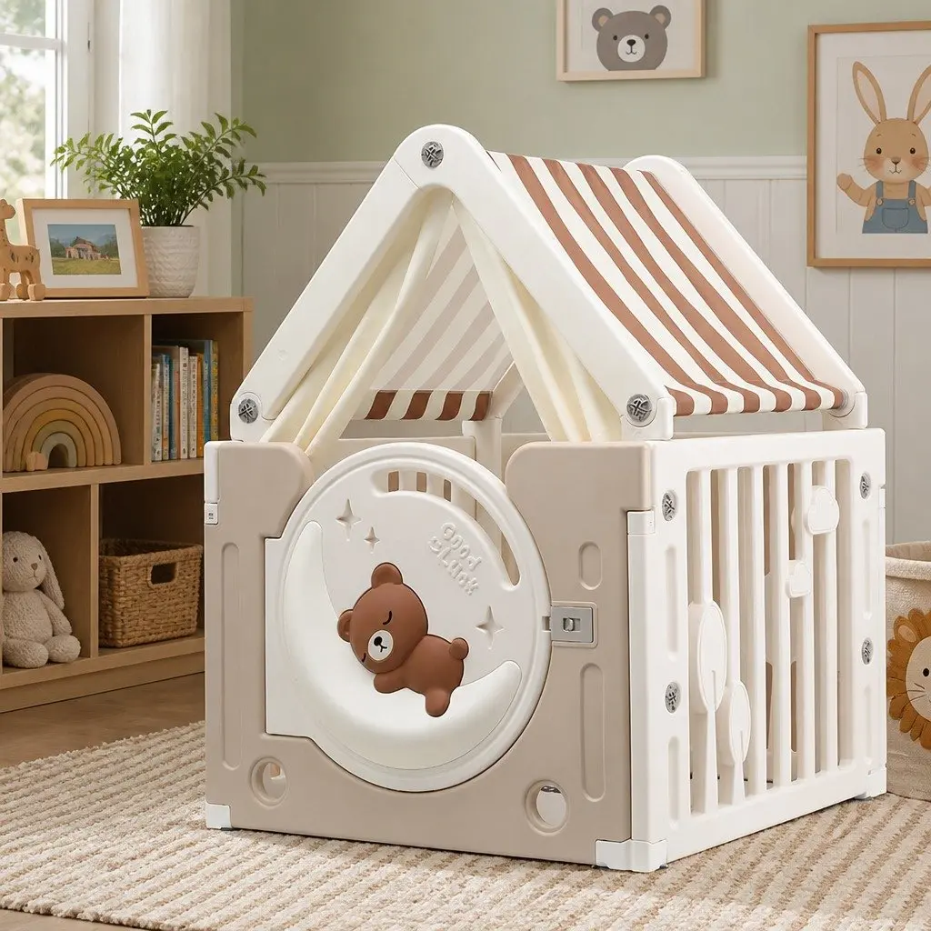 Kids Play Tent Castle with Floor Mat