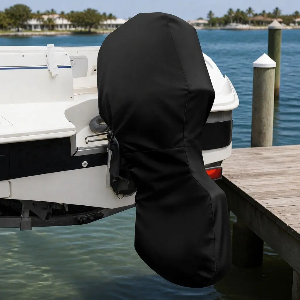 Full Protection Outboard Motor Cover for 100HP-150HP