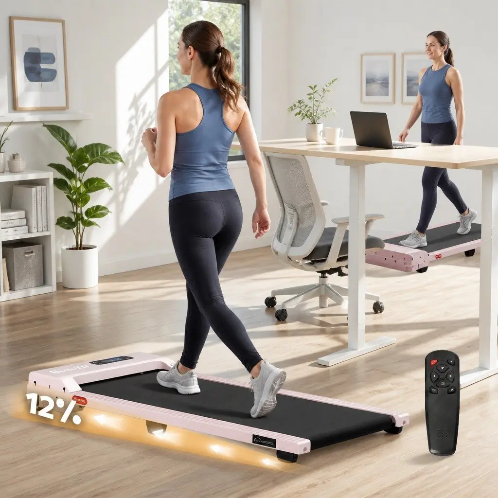 3-in-1 Walking Pad Treadmill with 12% Incline