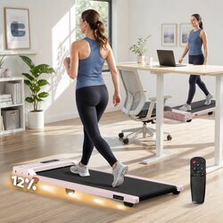 Compact 3-in-1 Walking Pad Treadmill with 12% Incline