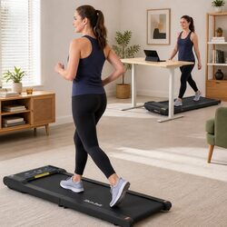 Premium 2-in-1 Foldable Walking Pad Treadmill with LED Display