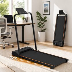 Premium 3-in-1 Walking Pad Treadmill with 12% Incline