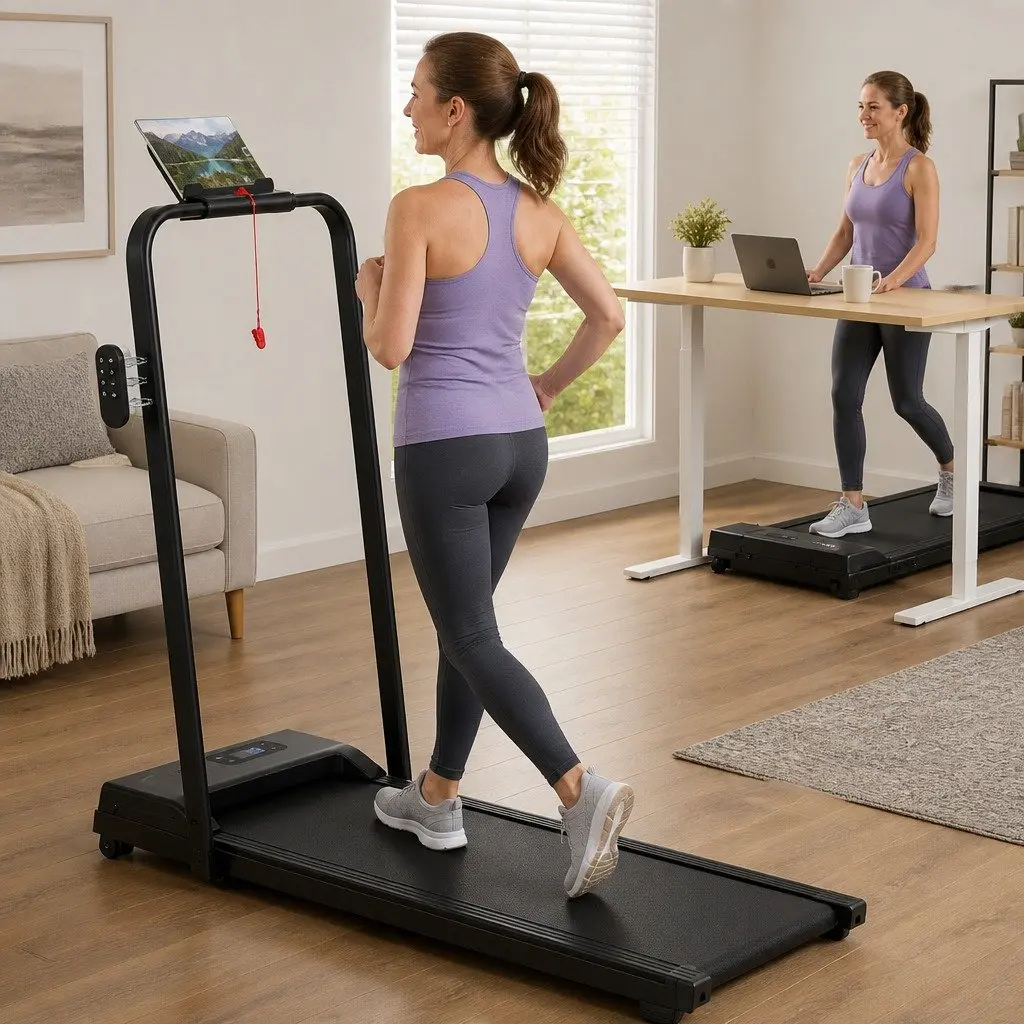 3-in-1 Walking Pad Treadmill with 12% Incline