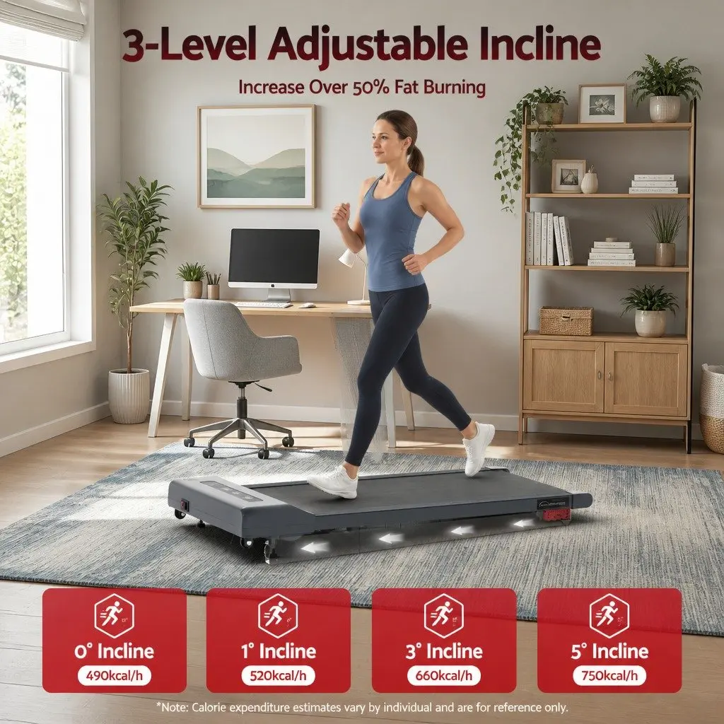 Electric Walking Pad Treadmill for Home Gym