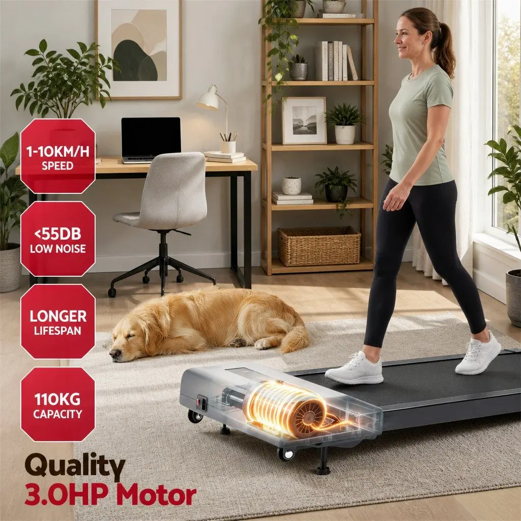 Electric Walking Pad Treadmill for Home Gym