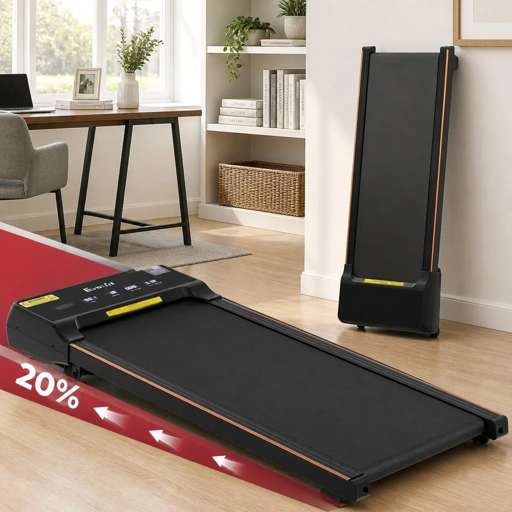 3 in 1 Walking Pad Treadmill with Auto Incline