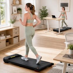 Compact Electric Treadmill with 3 Incline Levels