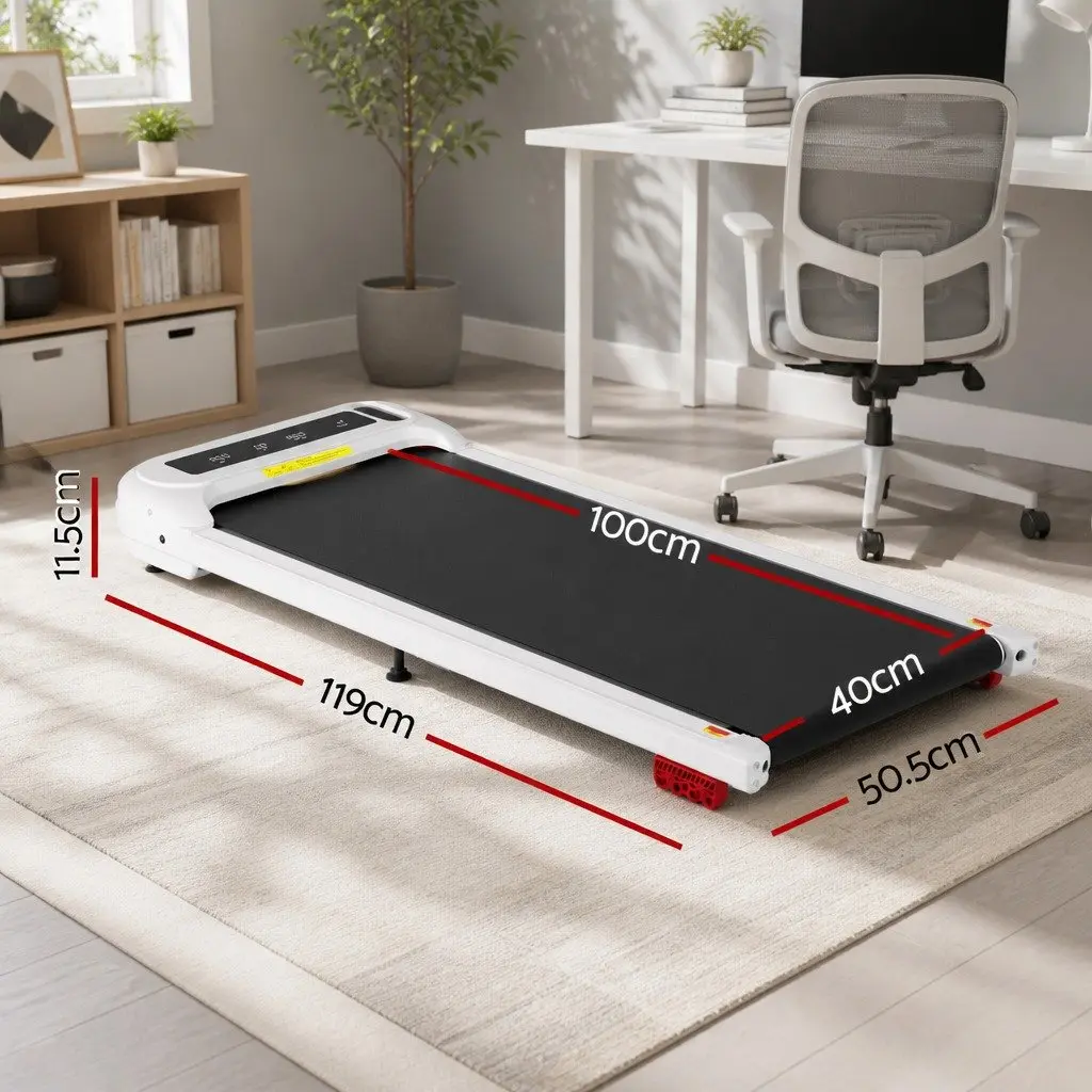 Electric Walking Pad Treadmill with 3 Incline Levels