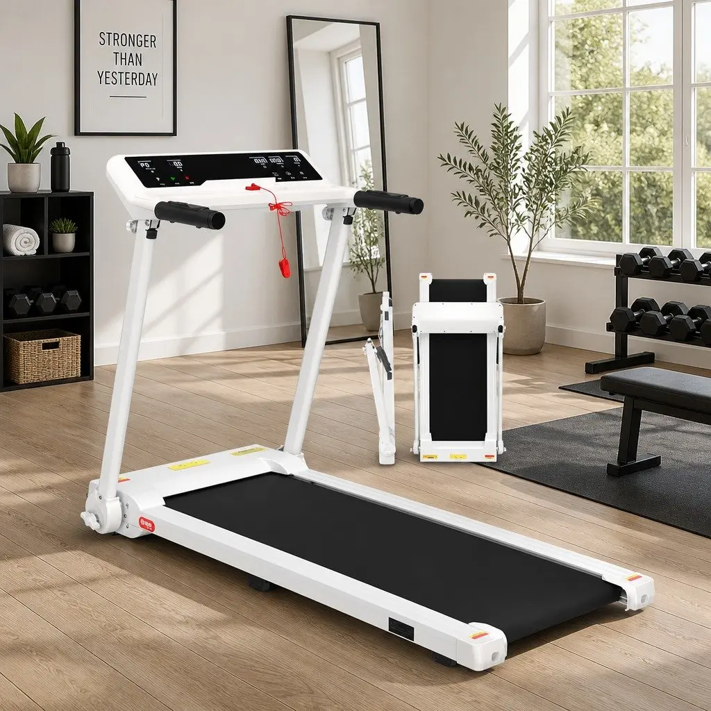 Foldable Electric Treadmill for Home Gym with 12 Programs