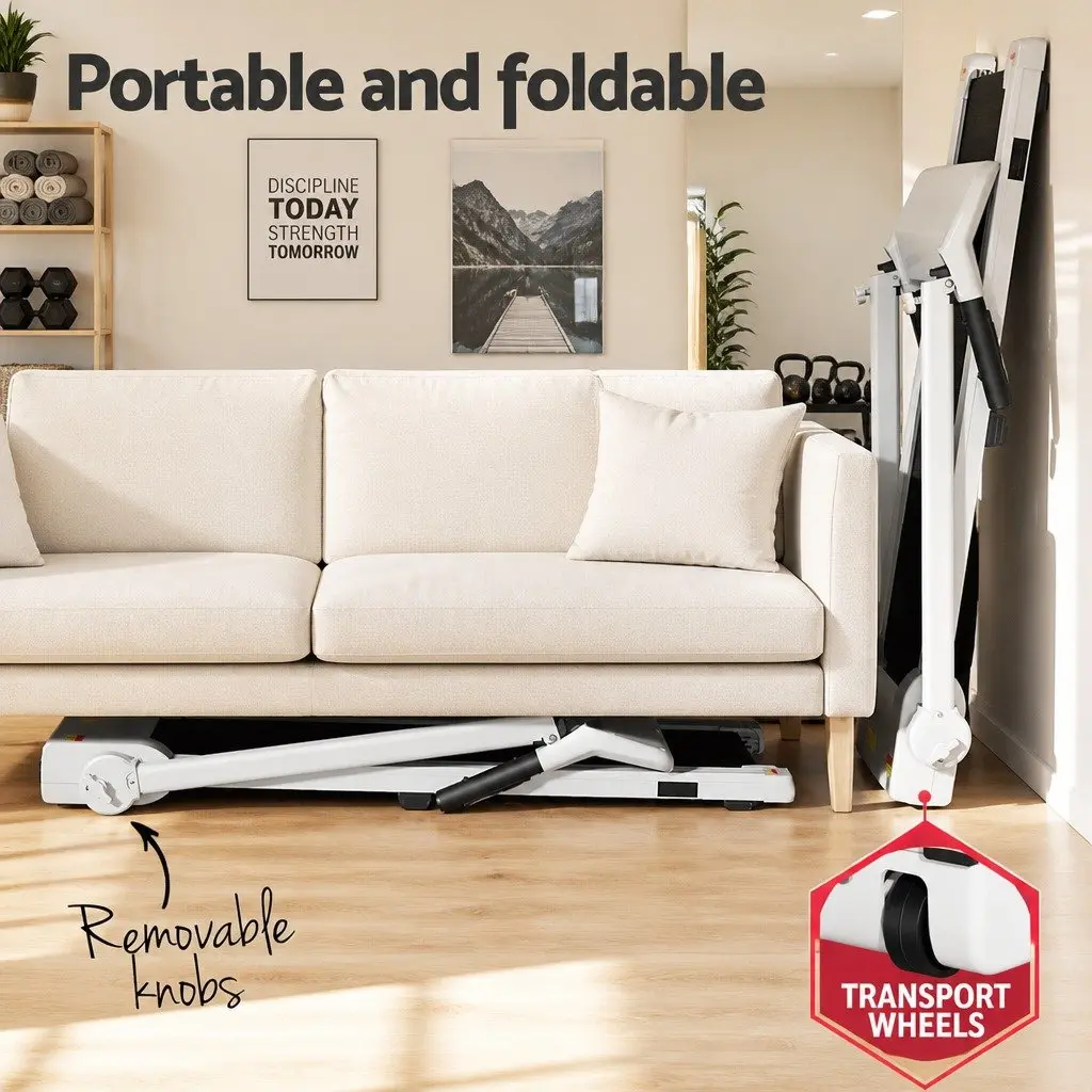 Foldable Electric Treadmill for Home Gym with 12 Programs